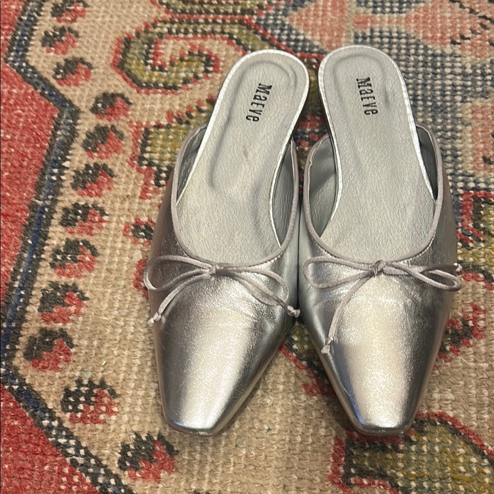 Naot Women's Silver Slip-On Shoes